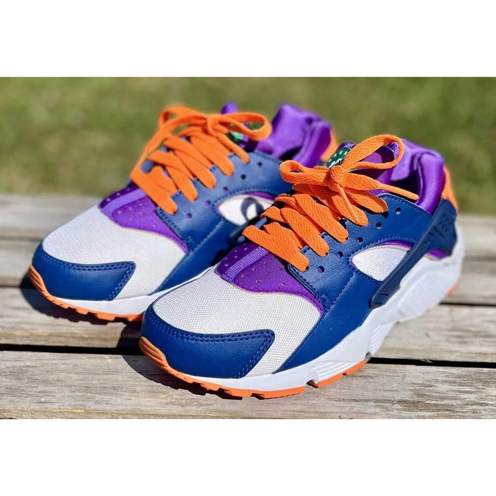 Nike Air Huarache Shoes Youth Size 4.5Y Retro‎ 854275-111 Sneakers Kids